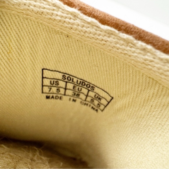 Soludos Lace Up Ankle Wrap Espadrilles - Picture 11 of 11